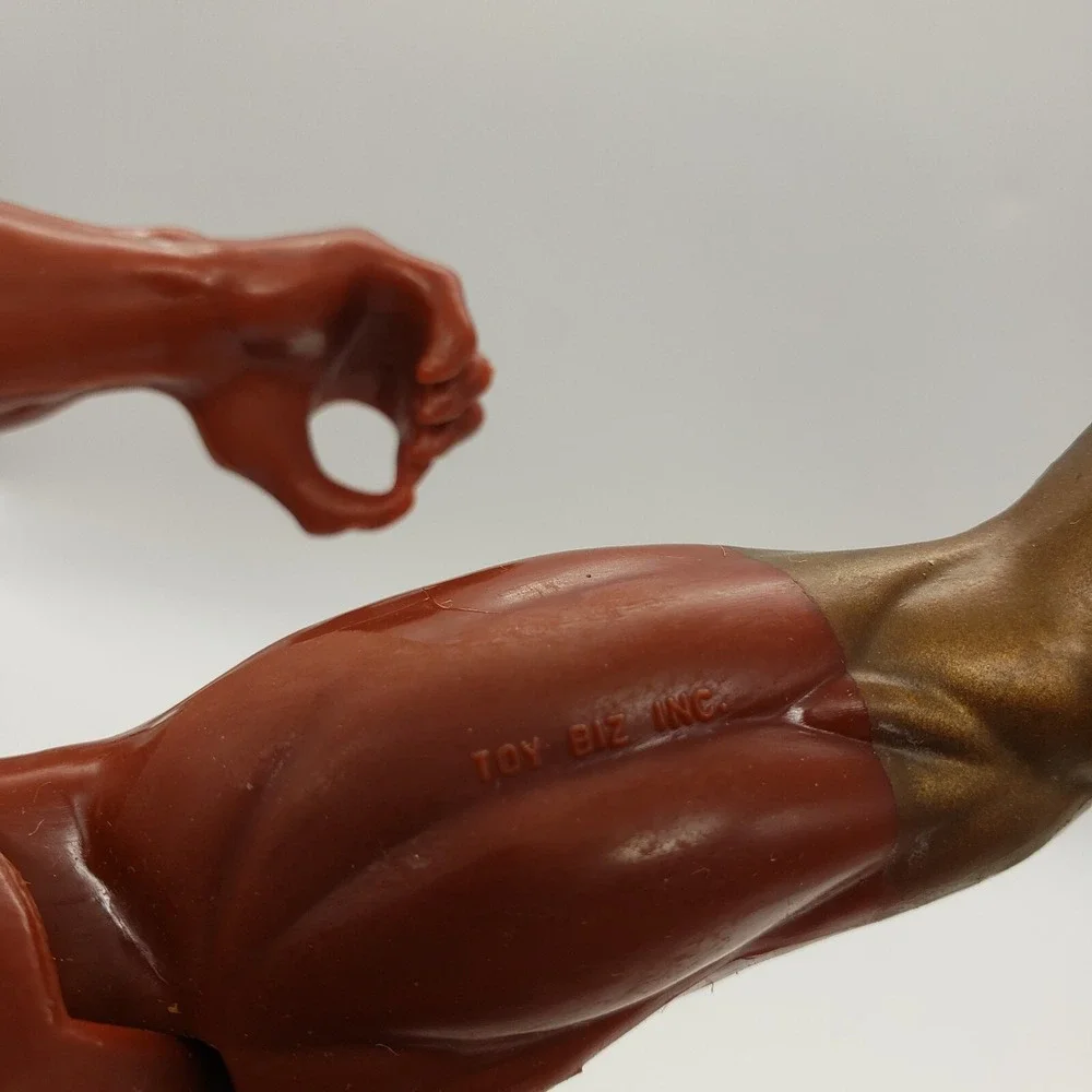 1993 Marvel X-Men Gold Sabertooth Loose Action Figure Vintage Toy Biz Great Cond